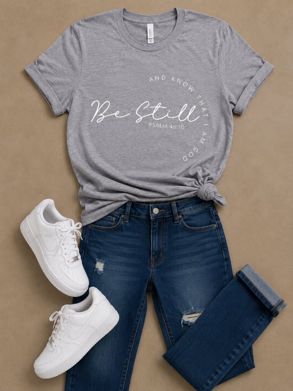 Be Still Psalm 46:10 Tee ✨🙏